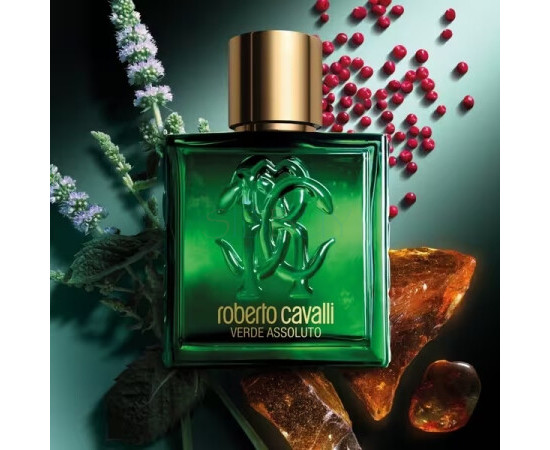 Купить Аромат Roberto Cavalli Uomo Verde Assoluto Парфюмерная вода