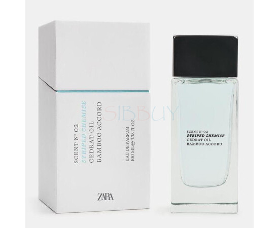 Купить Аромат Zara Scent Nº 02 Striped Chemise Парфюмерная вода