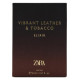 Купить Аромат Zara Vibrant Leather & Tobacco Elixir Парфюмерная вода