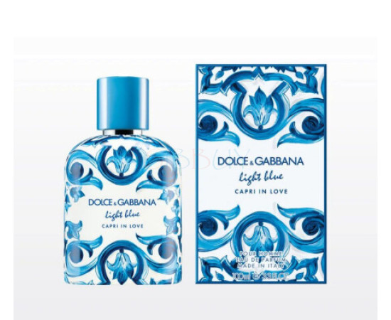 Купить Аромат Dolce & Gabbana Light Blue Pour Homme Capri in Love Парфюмерная вода