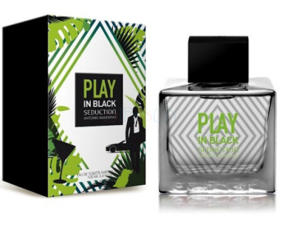 Купить Аромат Antonio Banderas Play In Black Seduction Туалетная вода