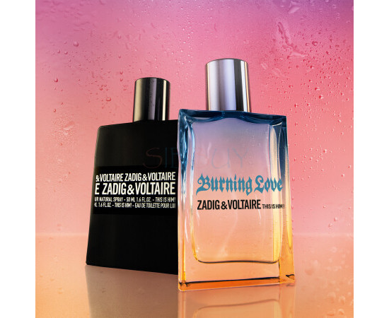 Купить недорого Аромат Zadig & Voltaire This Is Him! Burning Love Туалетная вода