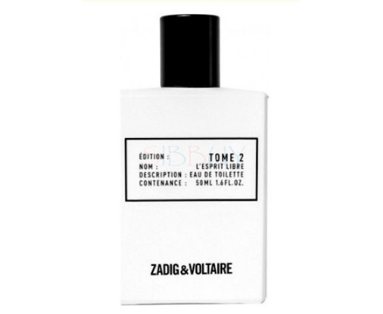 Купить недорого Аромат Zadig & Voltaire Tome 2 La Légèreté Туалетная вода