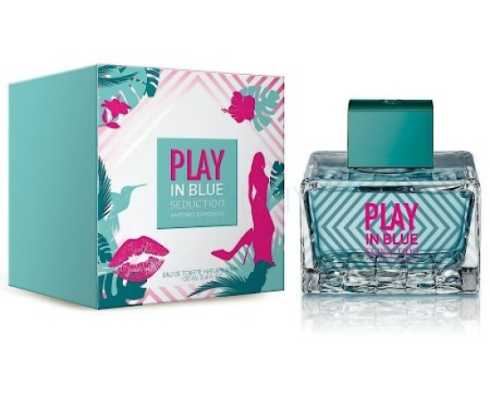 Купить Аромат Antonio Banderas Play In Blue Seduction For Women Туалетная вода