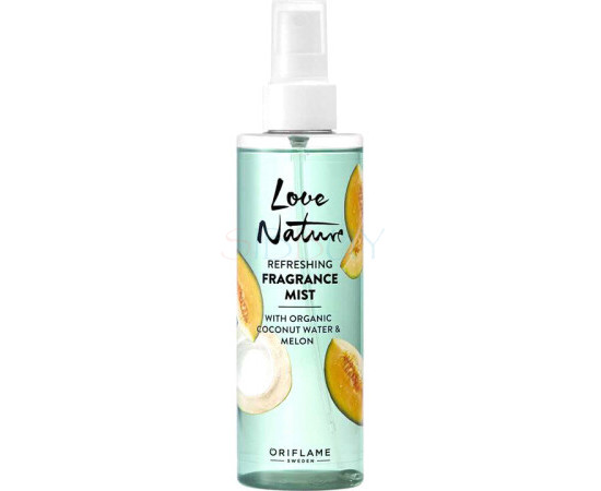 Купить Аромат Oriflame Love Nature Coconut Water & Melon Ароматная дымка