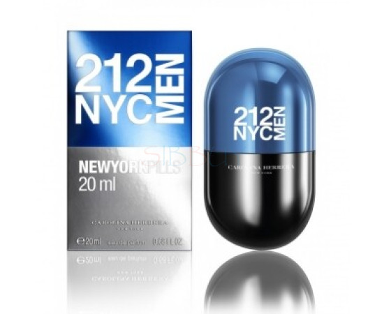 Купить Аромат Carolina Herrera 212 NYC Men Pills Парфюмерная вода