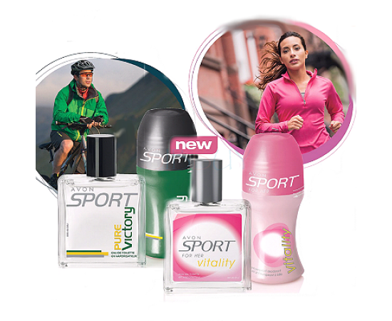 Купить Аромат Avon Sport for Her Vitality Одеколон