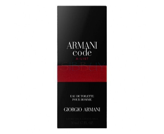 Купить Аромат Giorgio Armani Armani Code A-List Туалетная вода