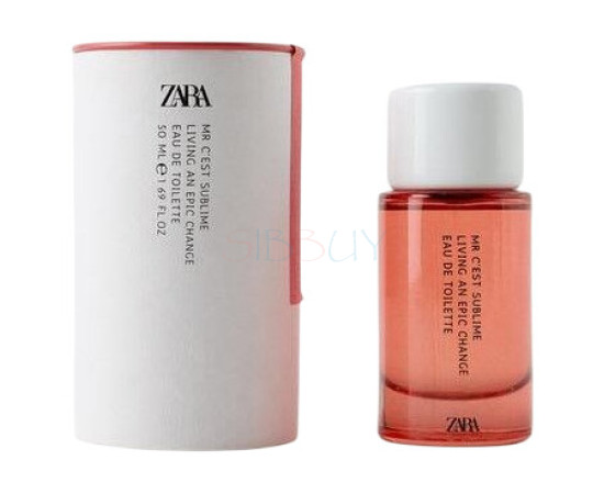 Купить Аромат Zara Mr C'est Sublime Living An Epic Change Туалетная вода