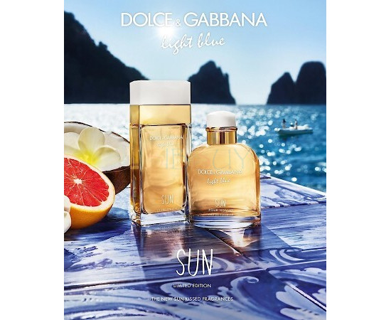 Купить Аромат Dolce & Gabbana Light Blue Sun Pour Homme Туалетная вода