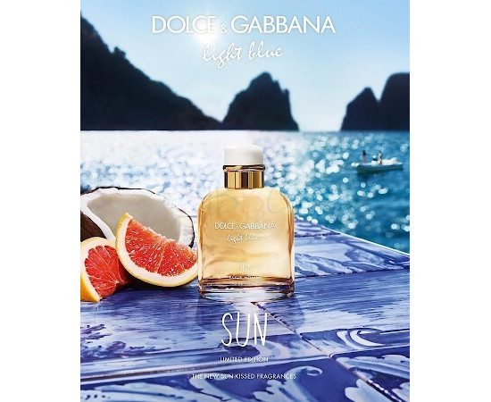 Купить Аромат Dolce & Gabbana Light Blue Sun Pour Homme Туалетная вода