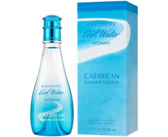 Купить недорого Аромат Davidoff Cool Water Woman Caribbean Summer Edition Туалетная вода