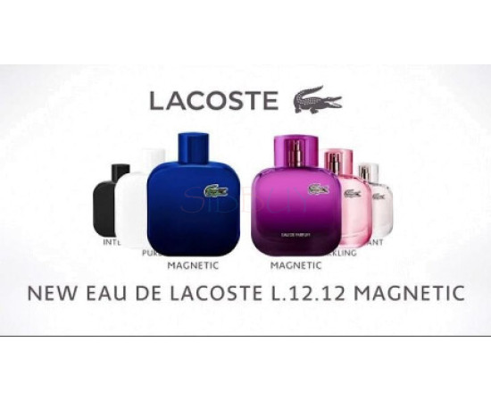Купить недорого Аромат Lacoste Eau de Lacoste L.12.12 Magnetic Туалетная вода