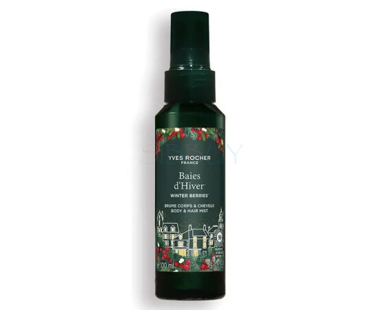 Купить Аромат Yves Rocher Baies d'Hiver Brume Corps & Cheveux Ароматная дымка