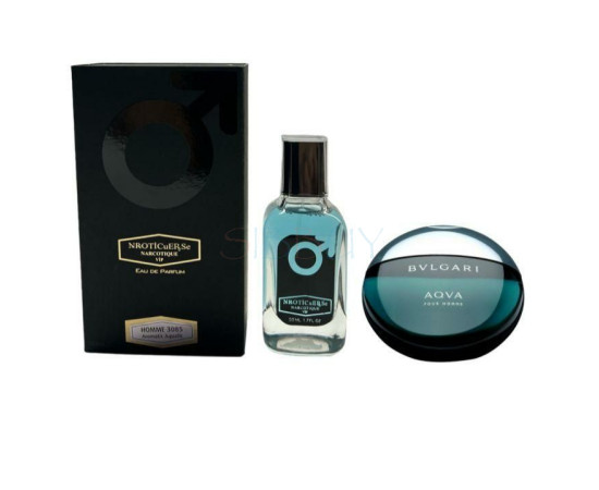 Купить недорого Парфюм на масляной основе NARKOTIC ROSE & VIP (Bvlgari Aqva Men) 50ml