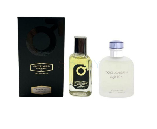 Купить недорого Парфюм на масляной основе NARKOTIC ROSE & VIP (Dolce & Gabbana Light Blue for men) 50ml