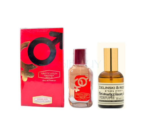 Купить недорого Парфюм на масляной основе NARKOTIC ROSE & VIP (ZIELINSKI & ROZEN Rosemary & Lemon, Neroli) 50ml