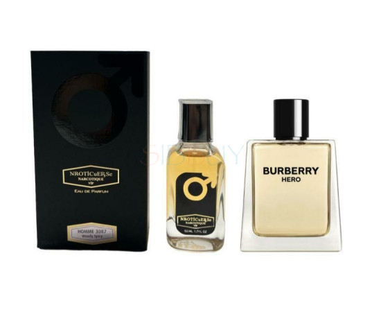 Купить недорого Парфюм на масляной основе NARKOTIC ROSE & VIP (Hero Eau de Parfum Burberry) 50ml
