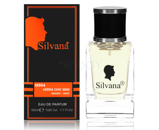 Купить недорого Парфюмерная вода № M864 Silvana Herra Chic Men, 50 ml